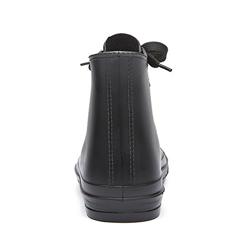 DKSUKO Women's Rain Boots Waterproof High Top Rain Shoes with Lace Up  Anti-Slip Garden Shoes – DKSUKO